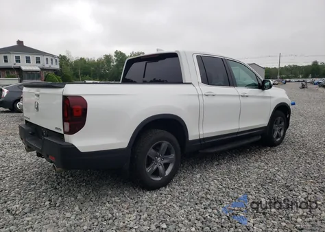 2022 Honda Ridgeline Rtl from USA, damaged, VIN 5FPYK3F57NB001597
